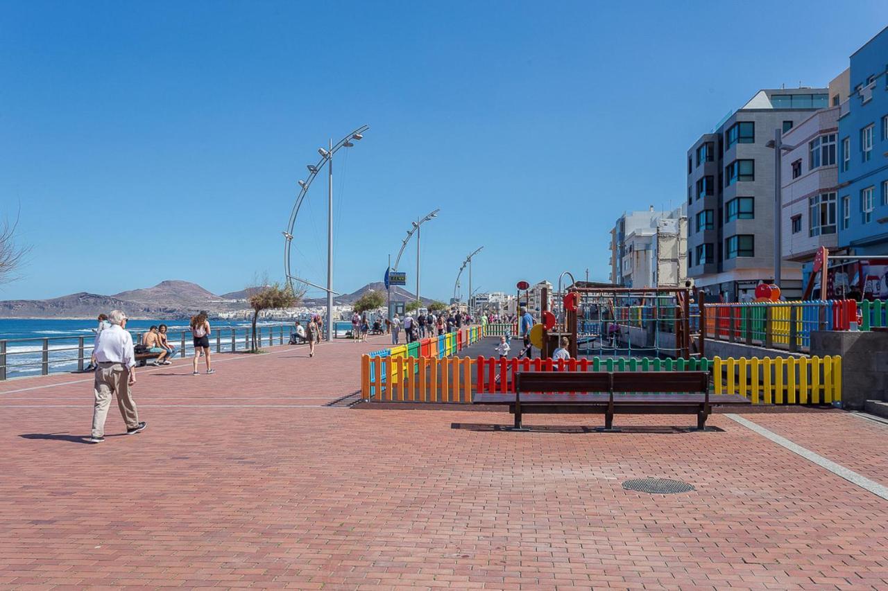 Flatguest Cicer - 3Bdr + Balcony + Beach Las Palmas de Gran Canaria Esterno foto